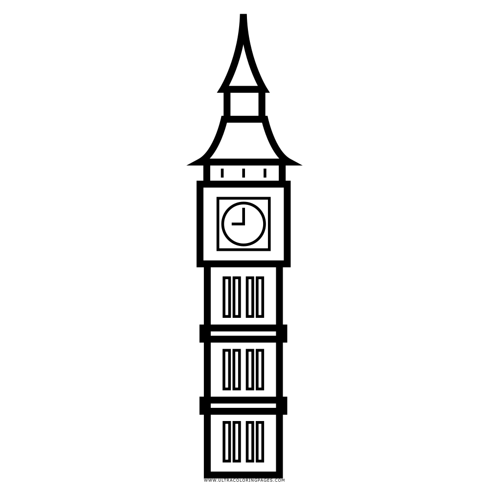 رسم برج الساعه - KibrisPDR