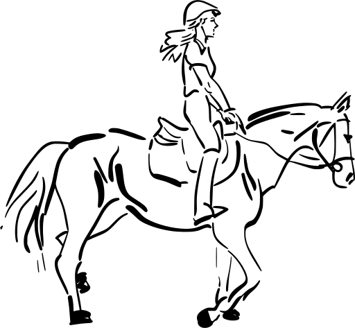 صورة بنت مع حصان - KibrisPDR