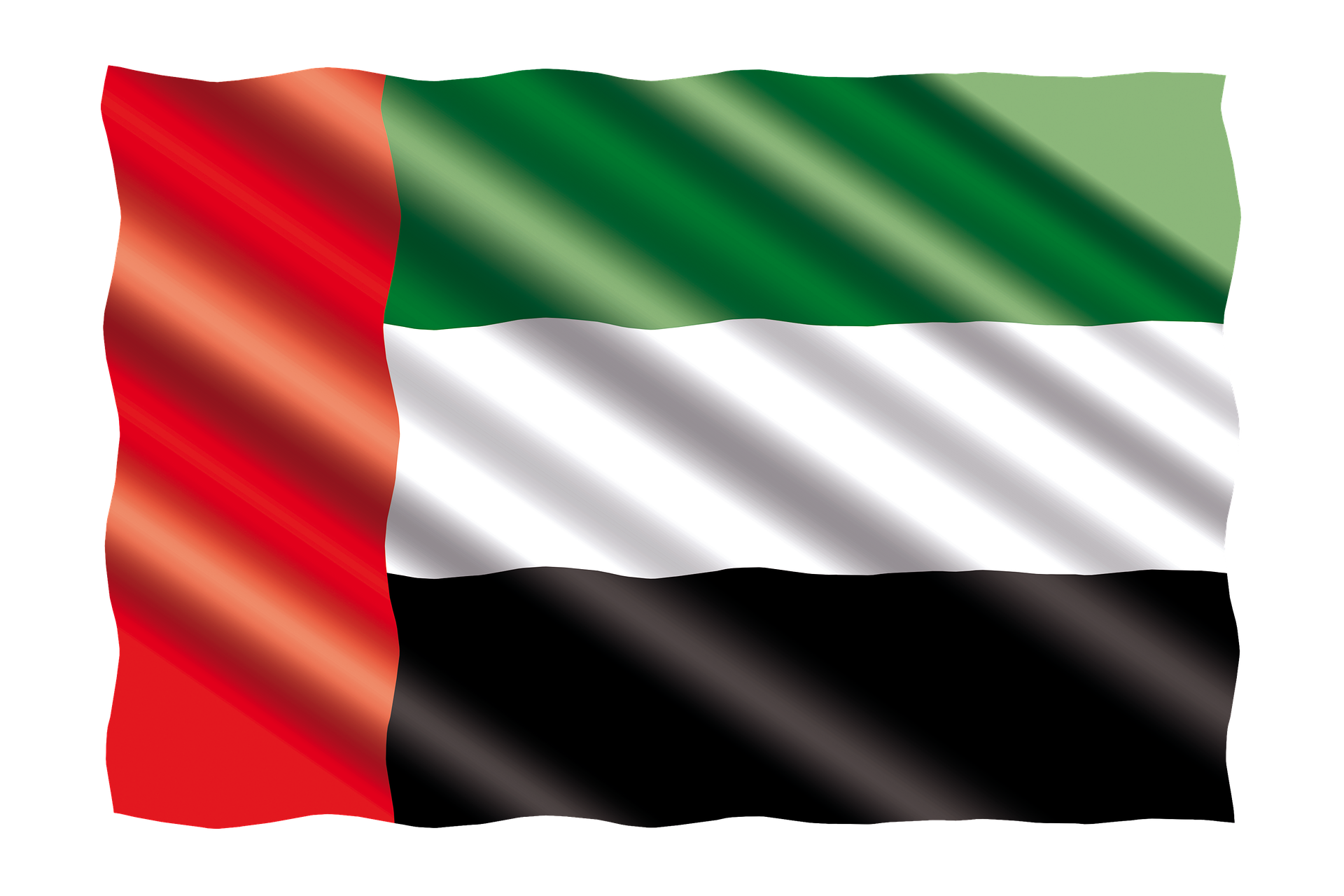 علم اخضر وابيض - KibrisPDR