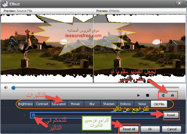 6 رقم مجموعة الصور