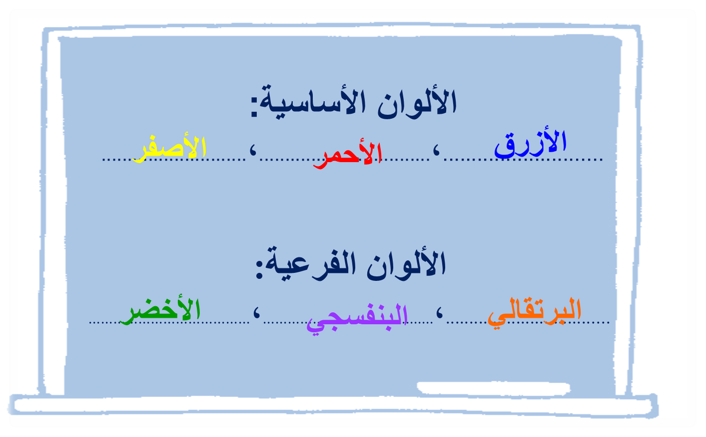 القوانين الصفية بالصور - KibrisPDR