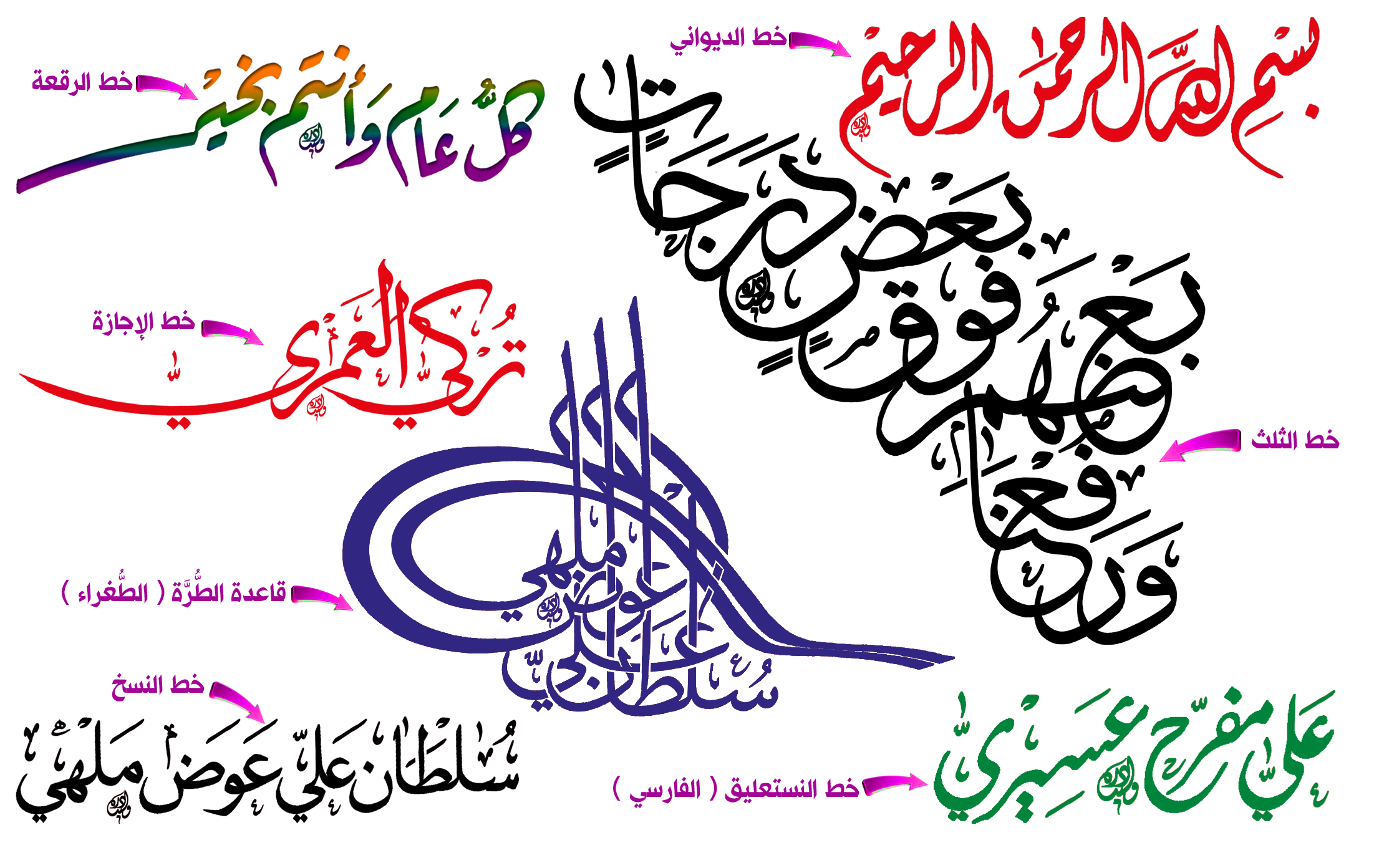 6 رقم مجموعة الصور