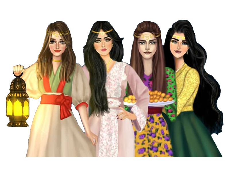 بنات خلفيات رمضان - KibrisPDR