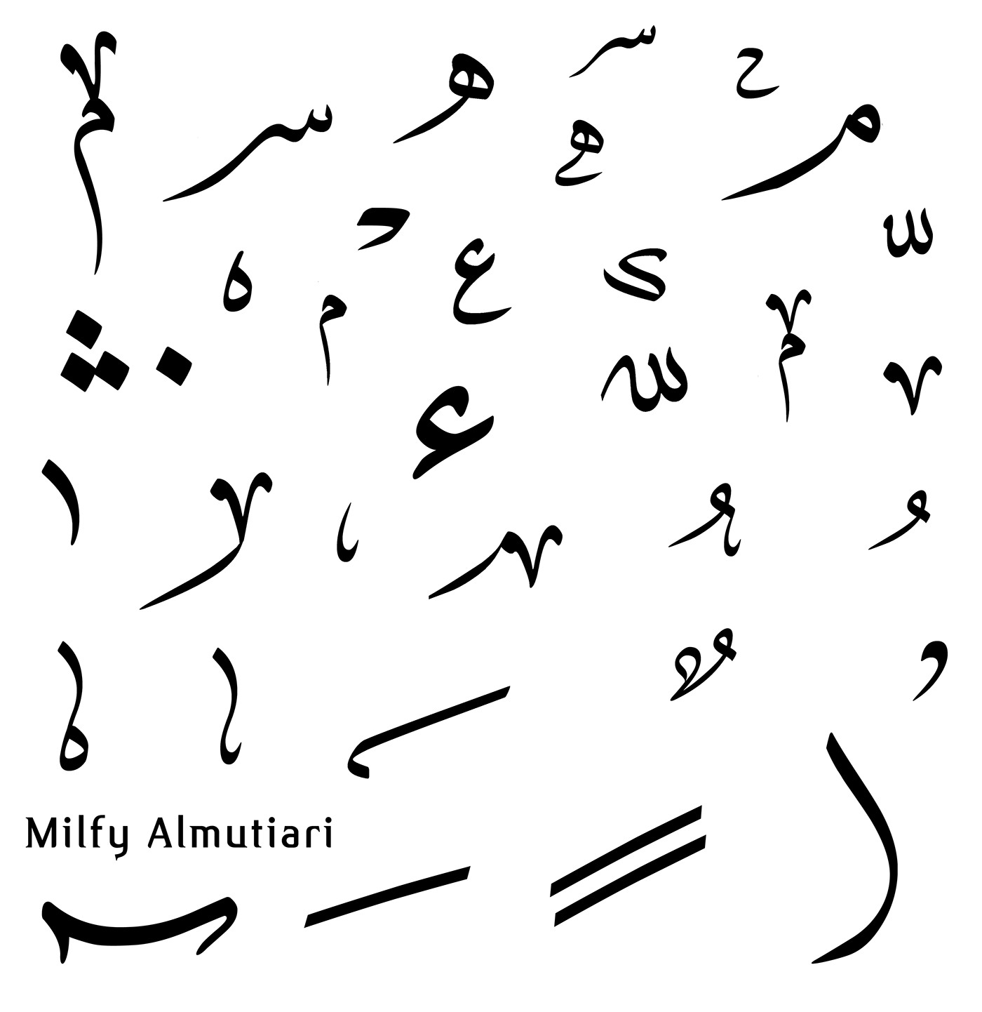 تشكيل حروف عربي - KibrisPDR