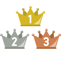 1 位 2 位 3 位 イラスト詳細 3位