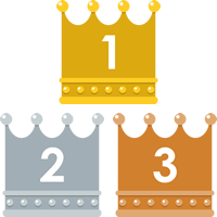 1 位 2 位 3 位 イラスト 無料詳細 9位