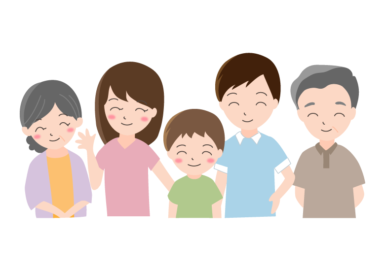 5 人 家族 イラスト - KibrisPDR