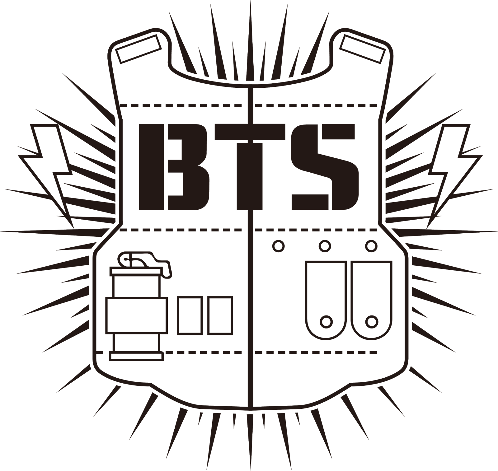 Bts ロゴ 背景 透過詳細 3位