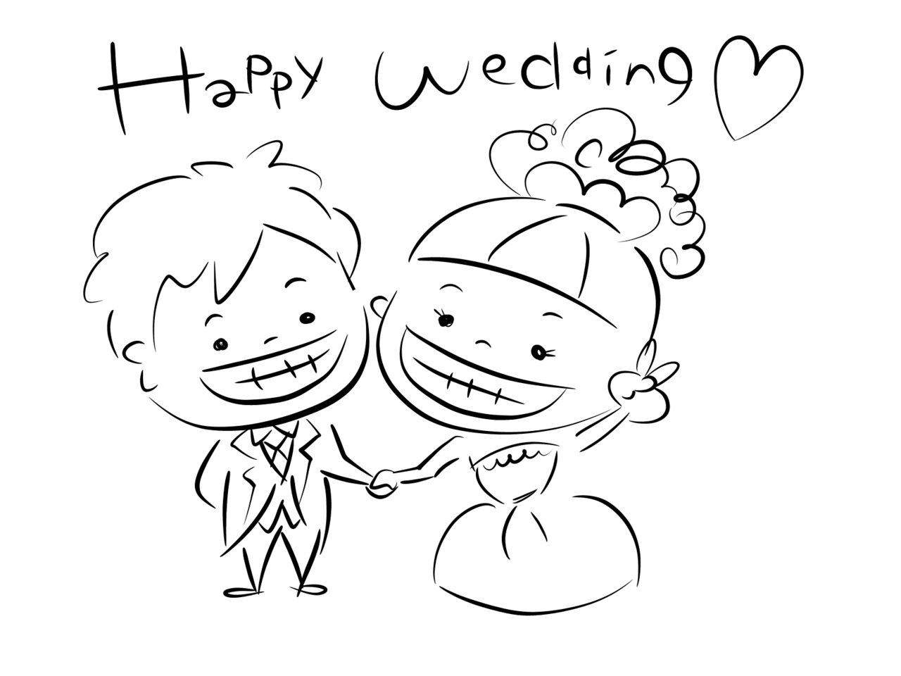 Happy Wedding フリー 素材詳細 10位