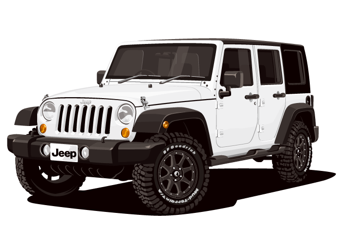 Jeep イラスト詳細 2位