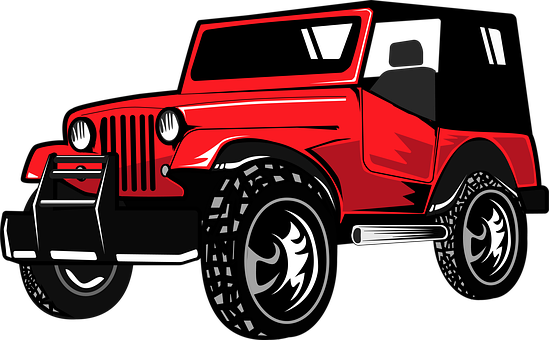 Jeep イラスト詳細 5位