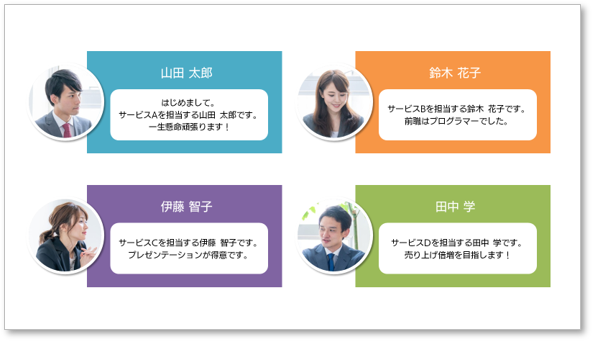 Powerpoint 自己 紹介詳細 4位