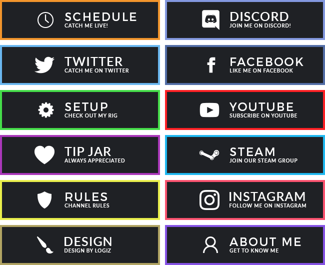 Twitch パネル フリー詳細 5位