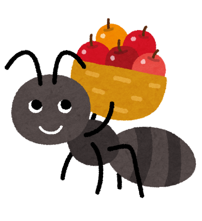 あり の イラスト詳細 6位