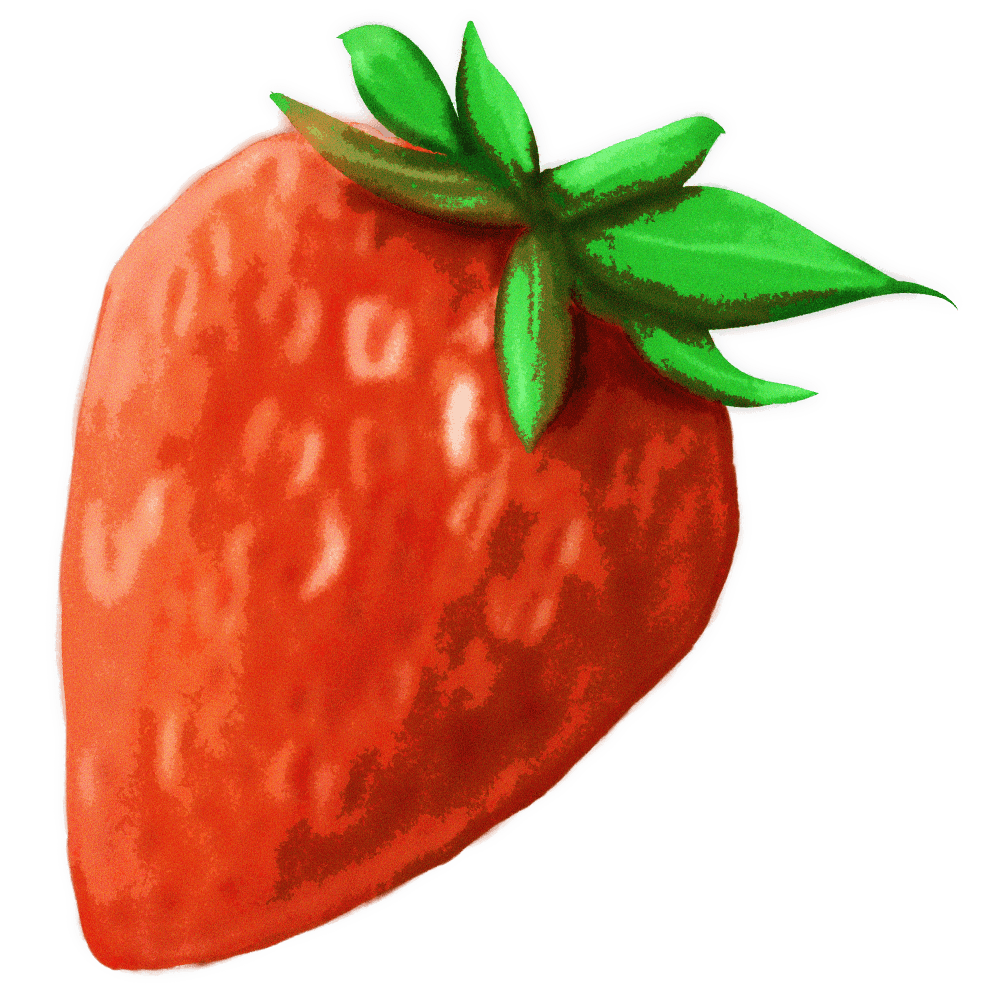 いちご の 葉っぱ イラスト詳細 7位