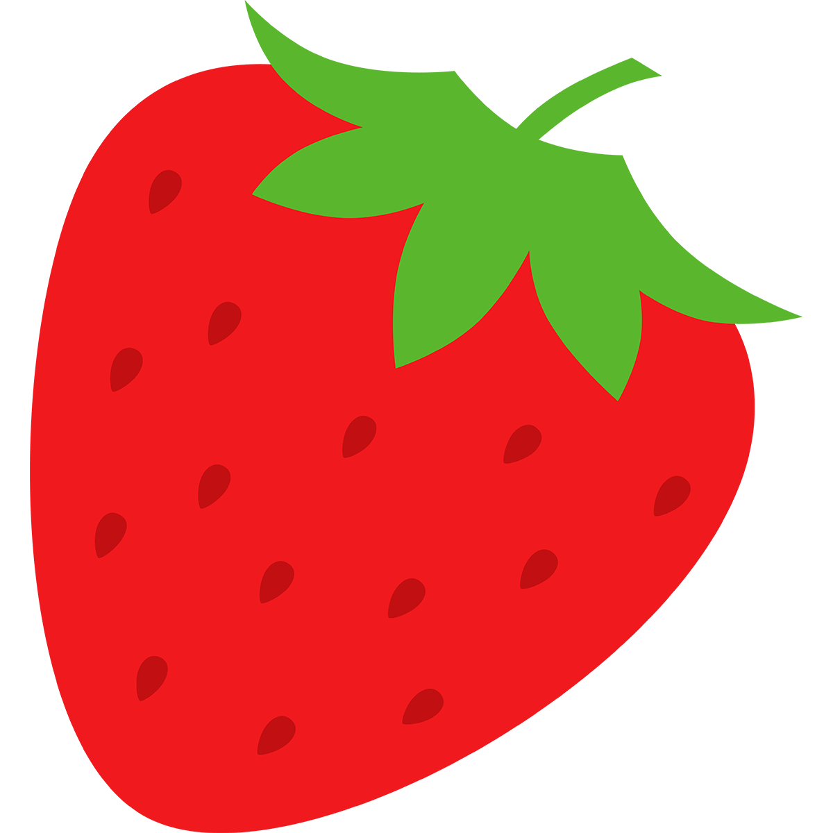 いちご イラスト かわいい 手書き詳細 5位