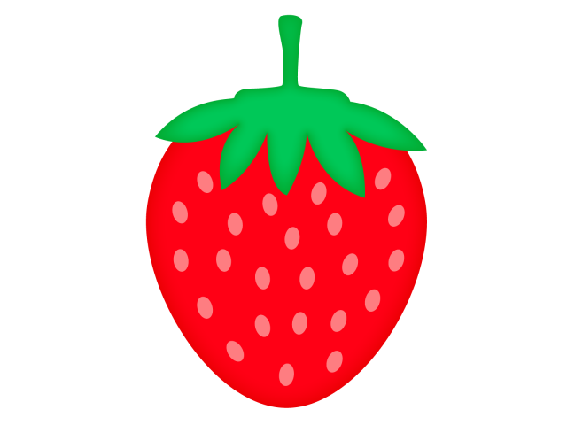 いちご イラスト かわいい 手書き詳細 8位