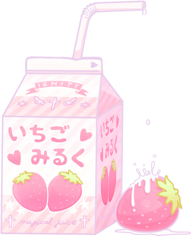 いちご ミルク イラスト - KibrisPDR