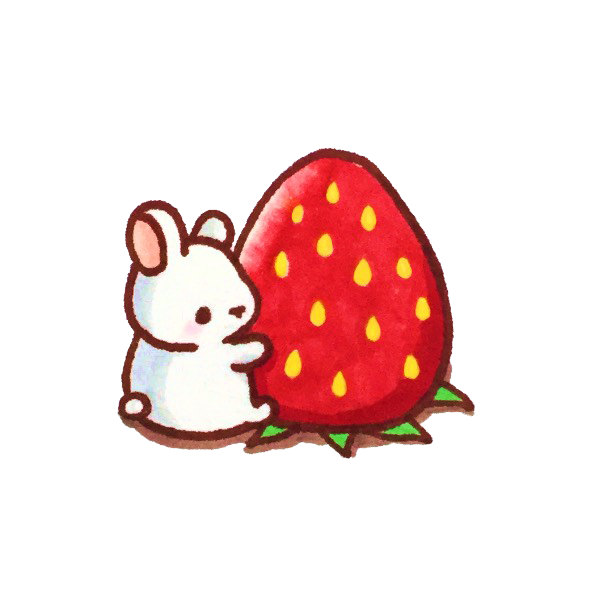 いちご 女の子 イラスト詳細 8位