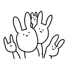 うさぎ イラスト 手書き詳細 13位