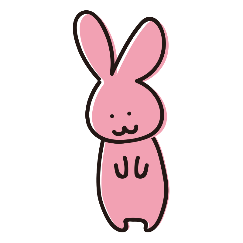 うさぎ イラスト 手書き詳細 3位