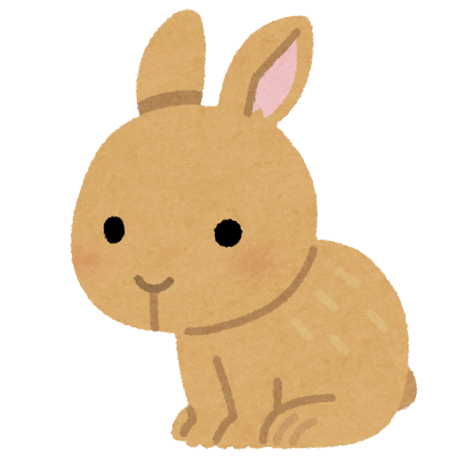 うさぎ イラスト 無料 おしゃれ詳細 6位
