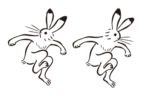 うさぎ ジャンプ イラスト詳細 10位