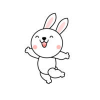 うさぎ ジャンプ イラスト詳細 3位