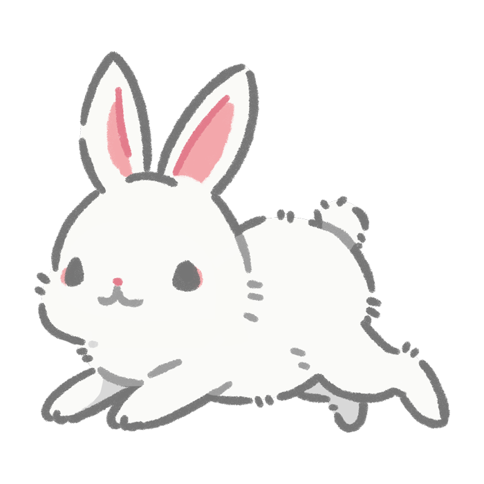 うさぎ ジャンプ イラスト詳細 8位