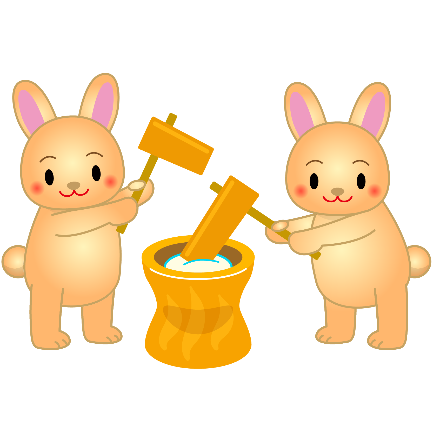 うさぎ 年 イラスト詳細 9位