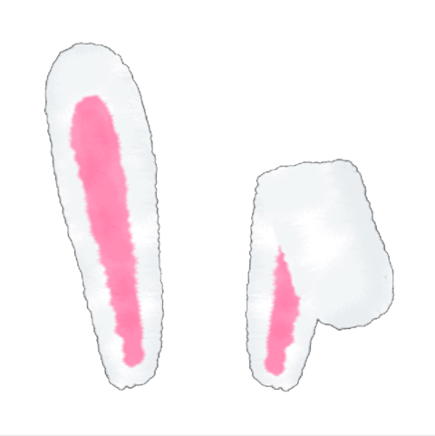 うさぎ 耳 イラスト詳細 2位