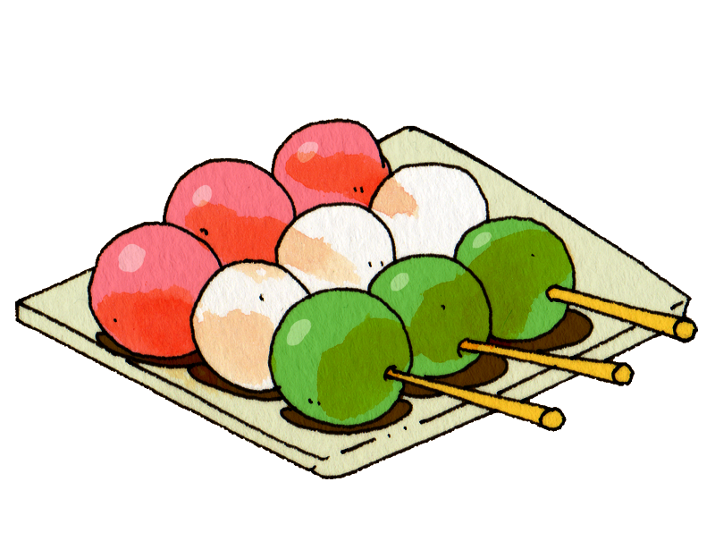 お 団子 イラスト 食べ物 - KibrisPDR