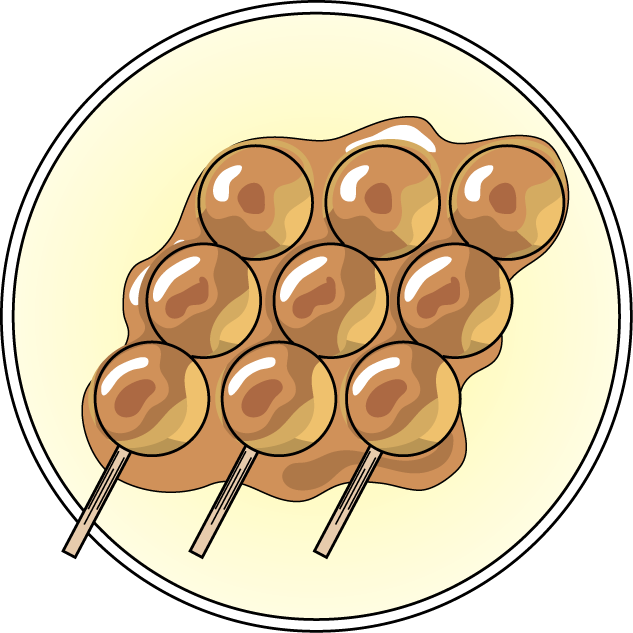 お 団子 イラスト 食べ物詳細 9位