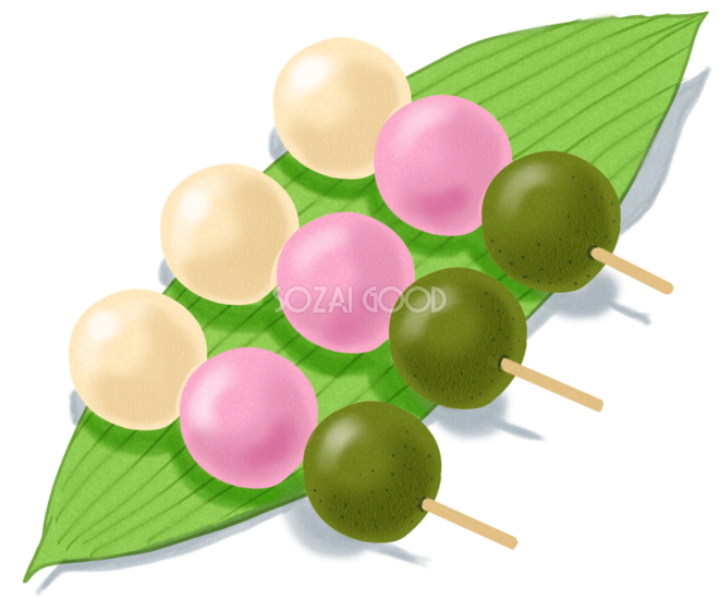 お 団子 イラスト 食べ物詳細 10位