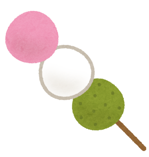お 団子 イラスト 食べ物詳細 5位