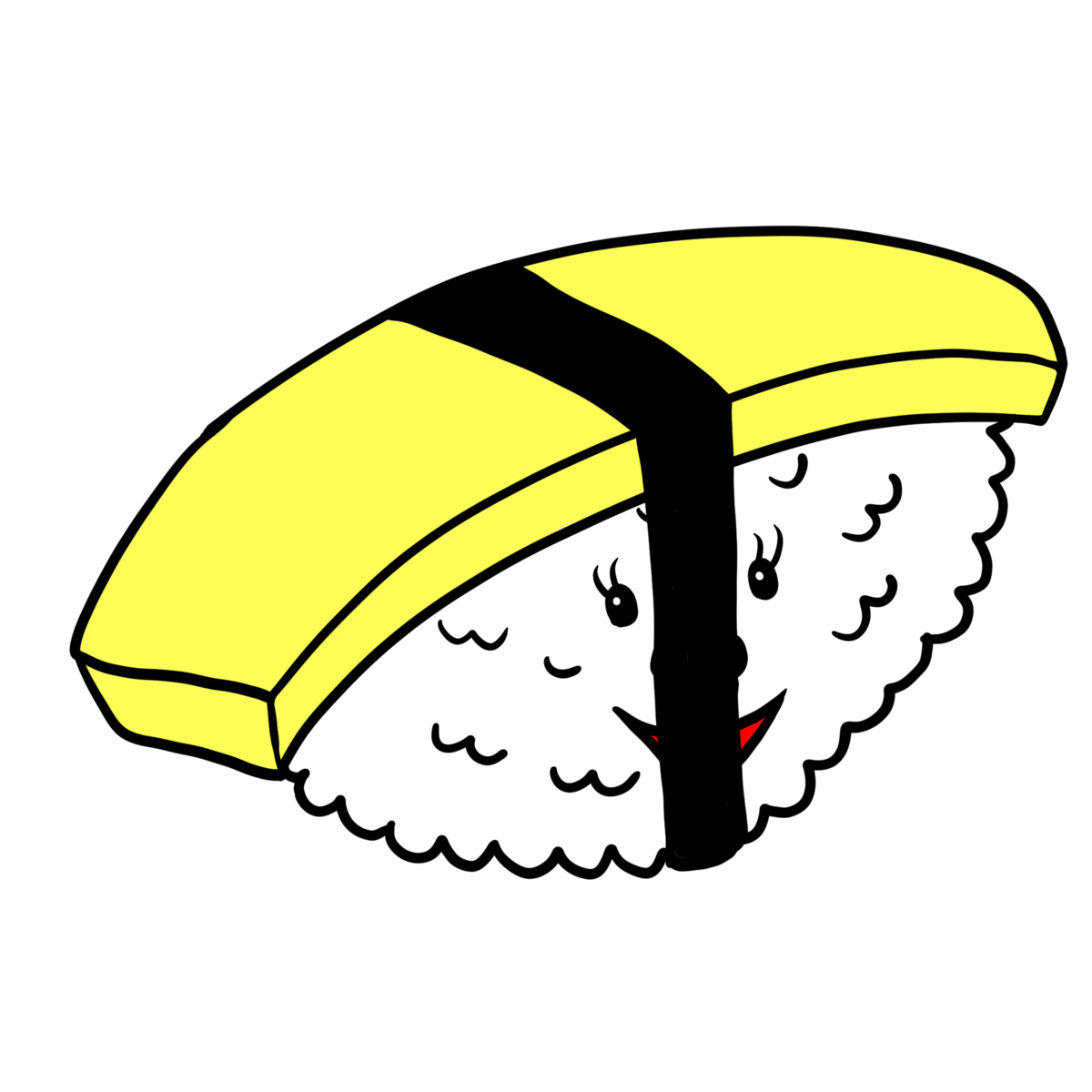 お 寿司 イラスト かわいい詳細 11位