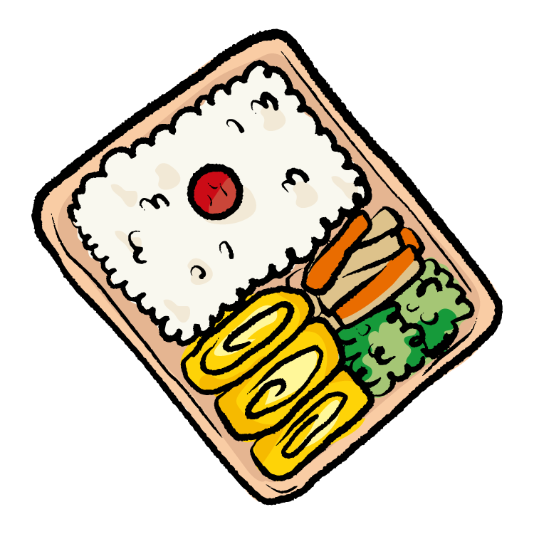 お 弁当 イラスト 手書き詳細 2位