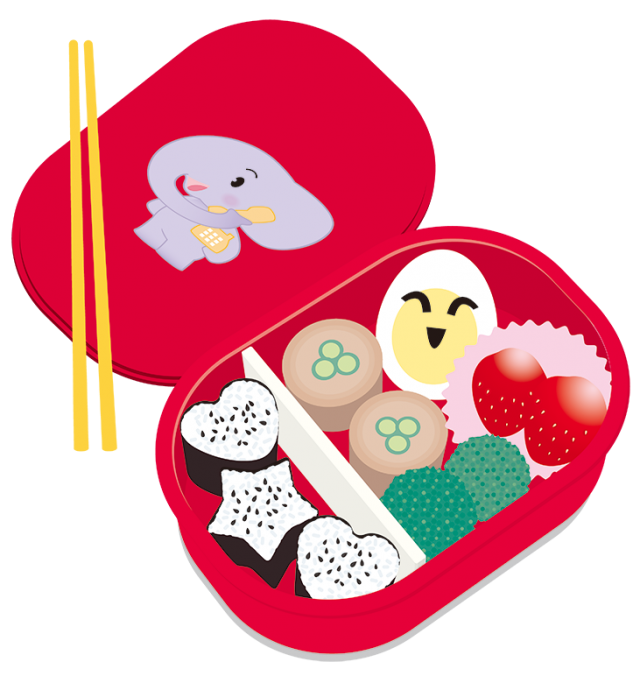 お 弁当 イラスト 無料詳細 4位