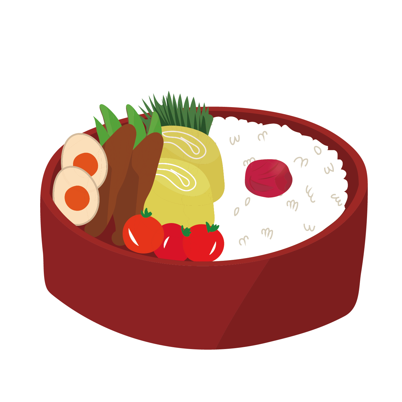 お 弁当 イラスト 無料詳細 2位