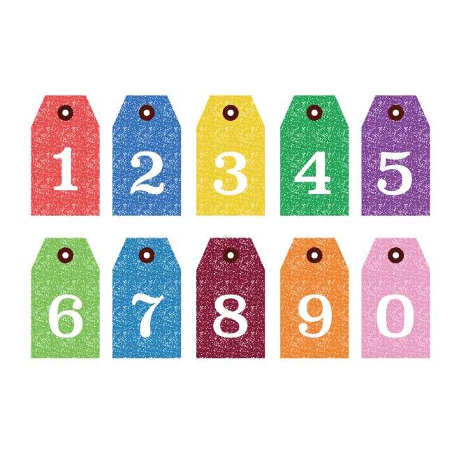 おしゃれ かわいい 数字 イラスト詳細 11位