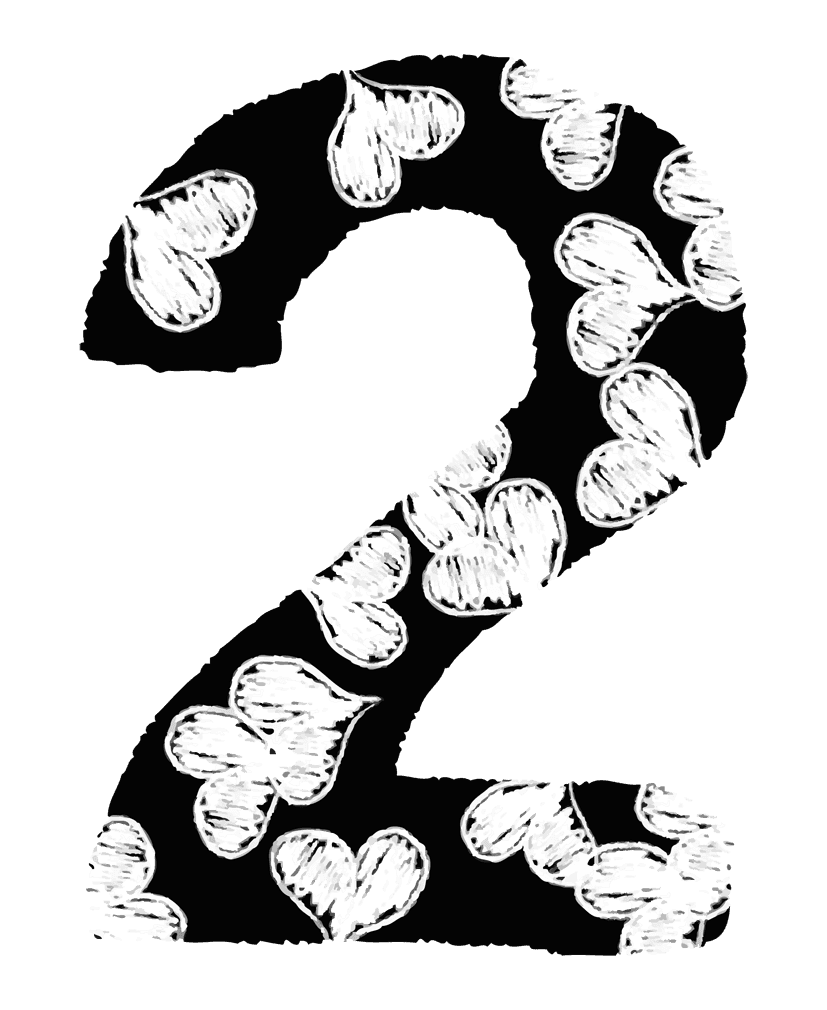 おしゃれ かわいい 数字 イラスト詳細 13位