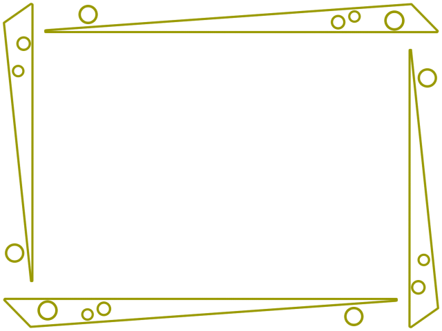 おしゃれ フレーム フリー 素材詳細 3位