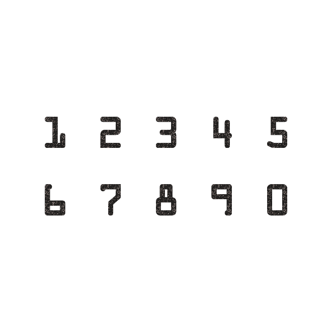 おしゃれ 数字 イラスト詳細 15位