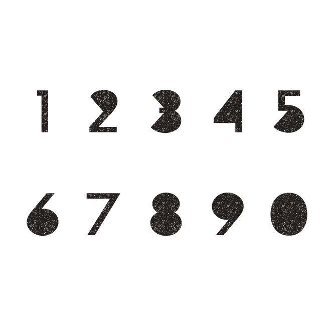 おしゃれ 数字 イラスト詳細 7位