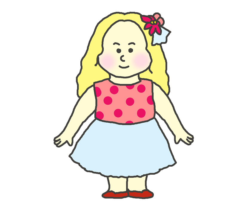 おしゃれな 女の子 の イラスト詳細 3位