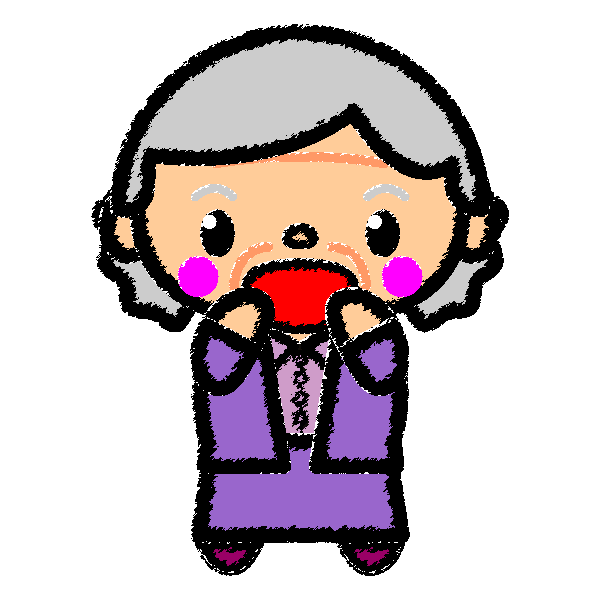 おじいちゃん イラスト 手書き詳細 4位