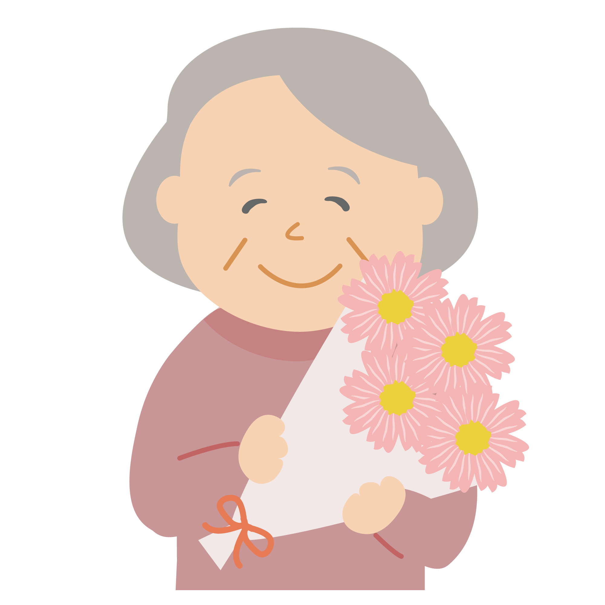 おばあちゃん フリー 素材詳細 7位