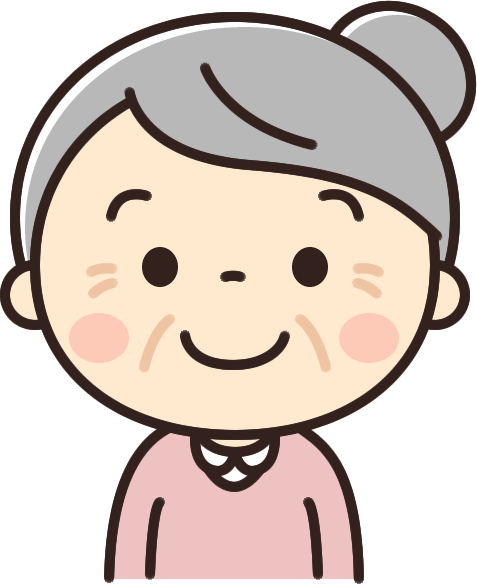 おばあちゃん フリー 素材詳細 5位
