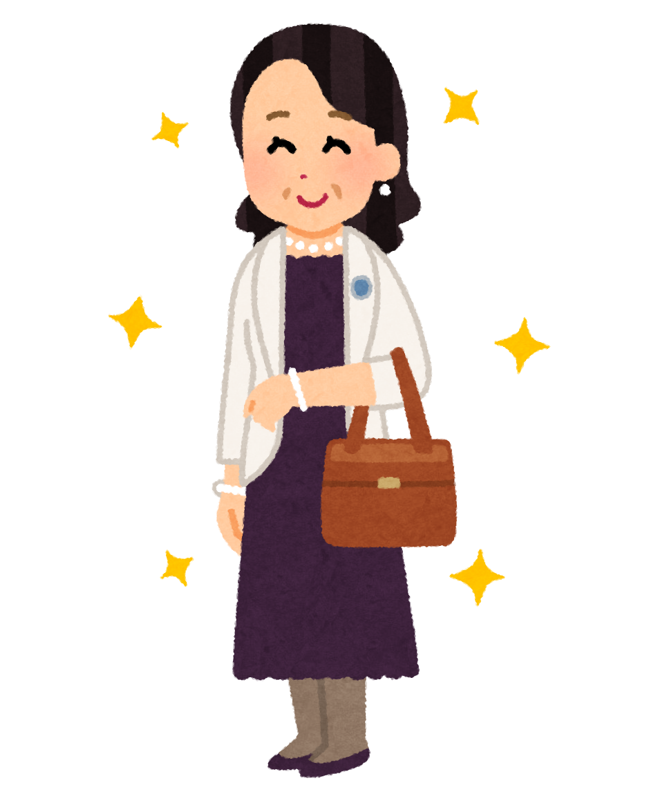 おばさん イラスト 無料詳細 10位