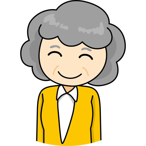 おばさん イラスト 無料詳細 4位